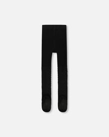 Collants tricotés noirs