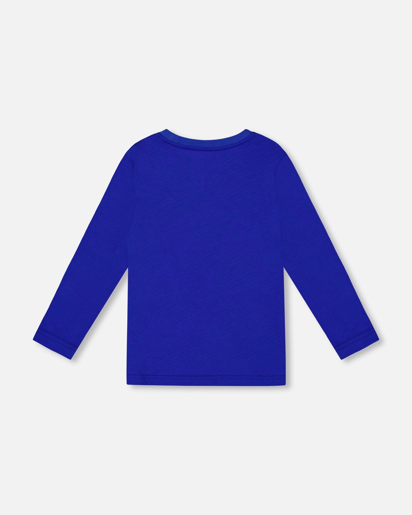 T-shirt à manches longues bleu
