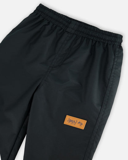 Pantalon imperméable noir