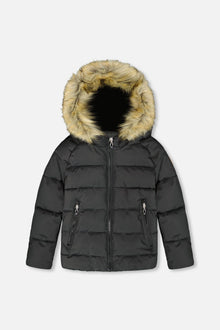 Puffy Winter Jacket Black