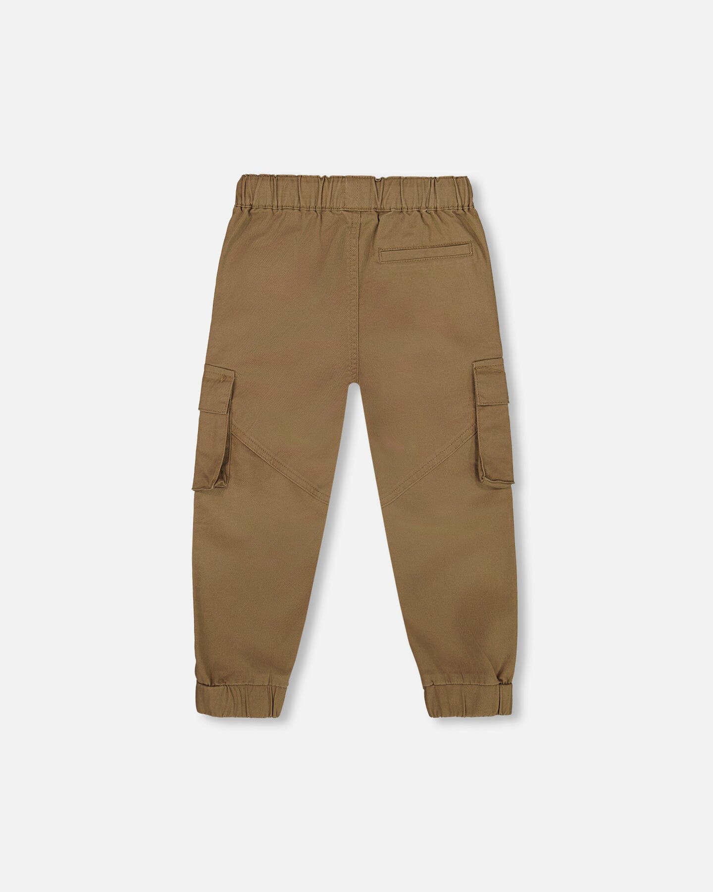 Pantalon cargo en twill taupe