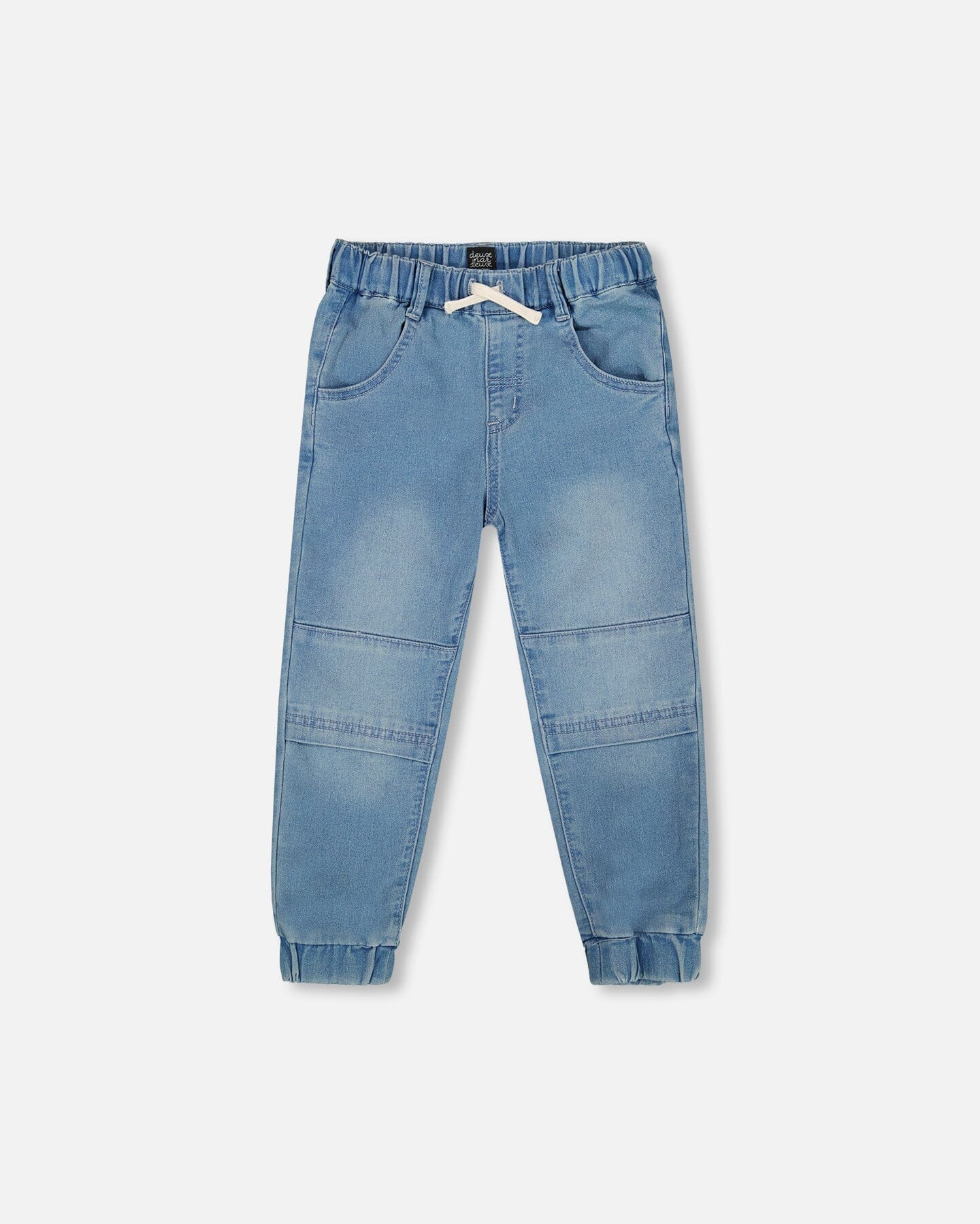 Pantalon de jogging en molleton denim bleu clair