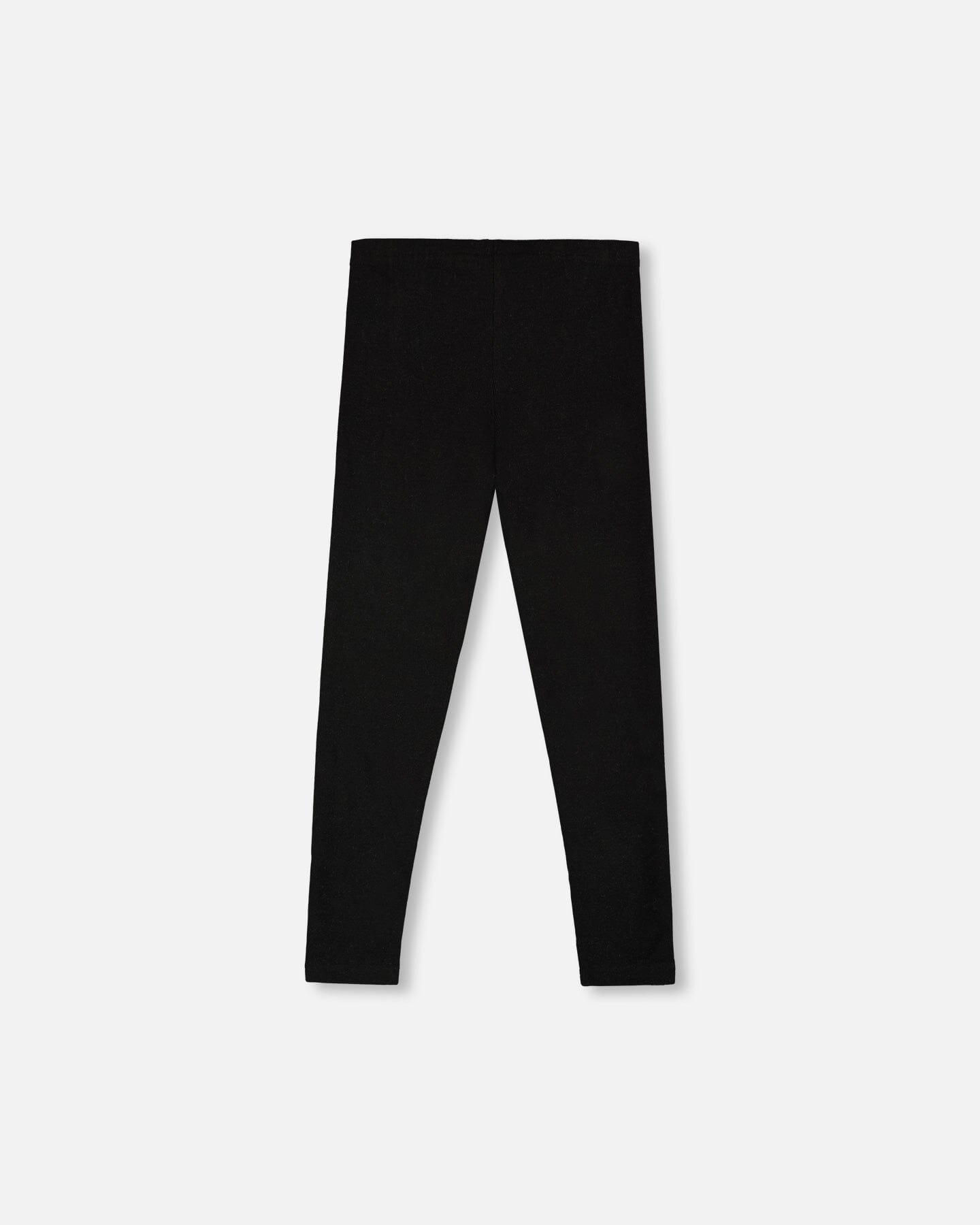 Legging côtelé ultra-doux noir
