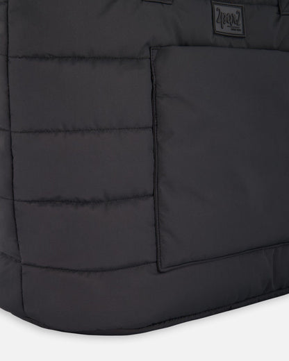 Diaper Bag With Changing Mat Black