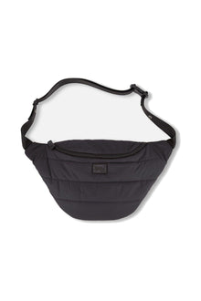 Sac à langer noir à bandoulière