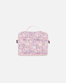 Lunch Box Lilac Cat Print