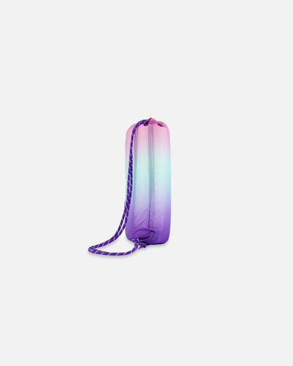 Sac à cordon dégradé violet