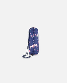 Sac à cordon avec imprimé licorne marine