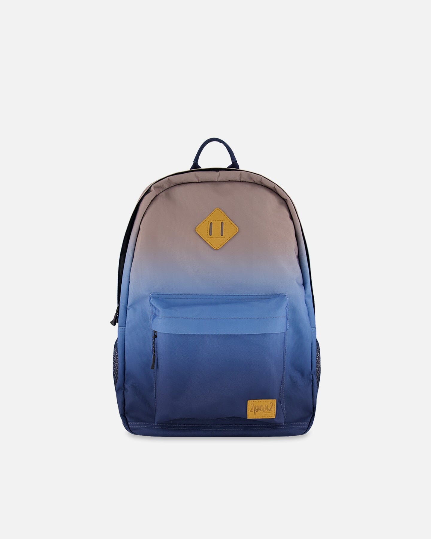 Sac à dos enfant dégradé bleu et beige