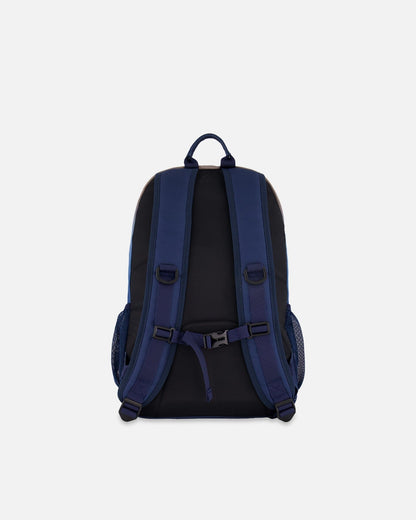 Sac à dos enfant dégradé bleu et beige