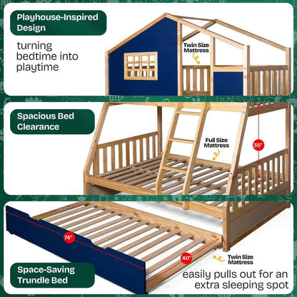 Treehouse Kid Bunk Bed