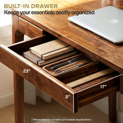 Wilma 48 Inches Solid Wood Desk
