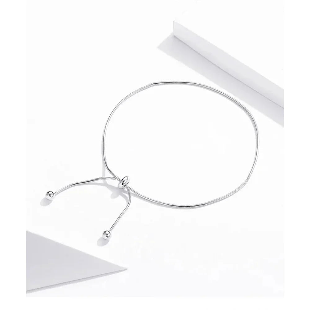 Le bracelet de cheville serpent exotique en argent sterling 925