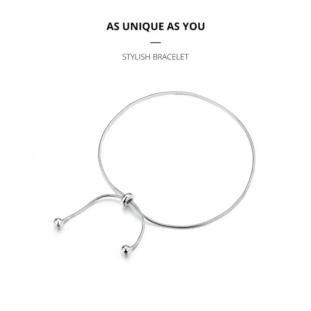 Le bracelet de cheville serpent exotique en argent sterling 925