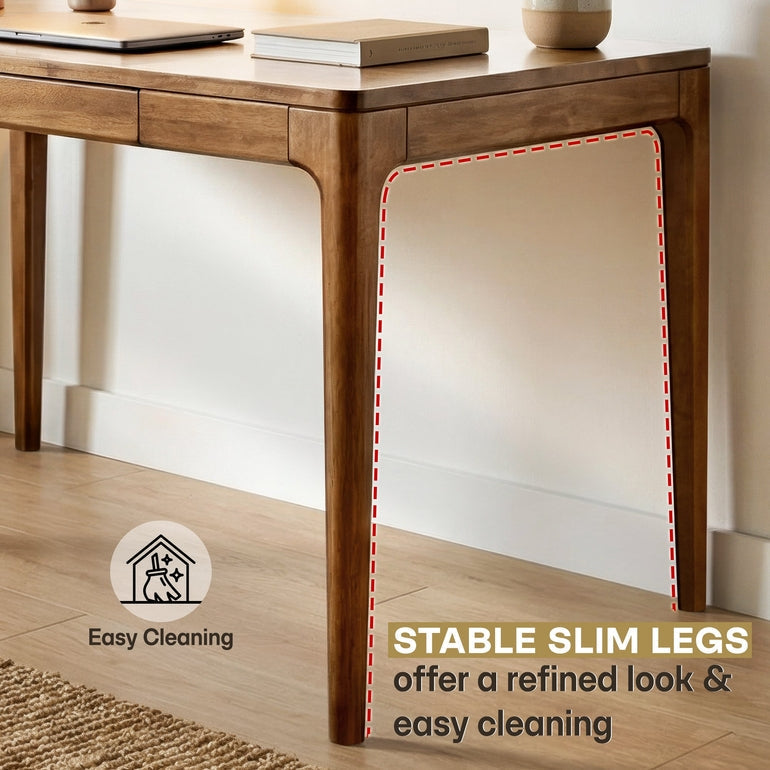 Wilma 48 Inches Solid Wood Desk