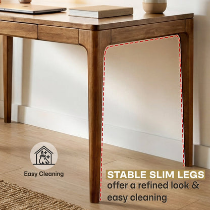 Wilma 48 Inches Solid Wood Desk