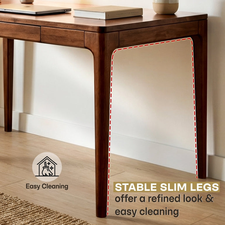 Wilma 48 Inches Solid Wood Desk