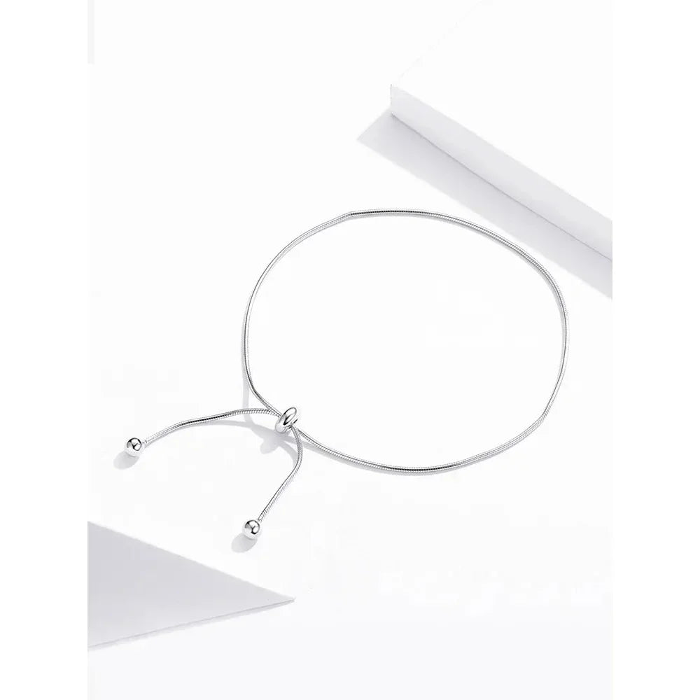 Le bracelet de cheville serpent exotique en argent sterling 925