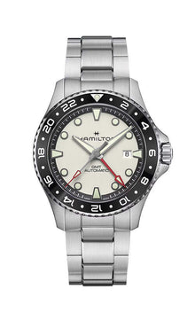 Montre Hamilton Khaki Navy Scuba Automatique GMT 43 mm H82555150