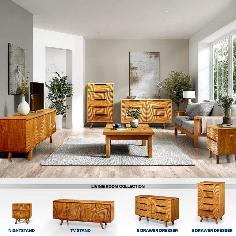 Harmony Dresser with 6 Drawers
