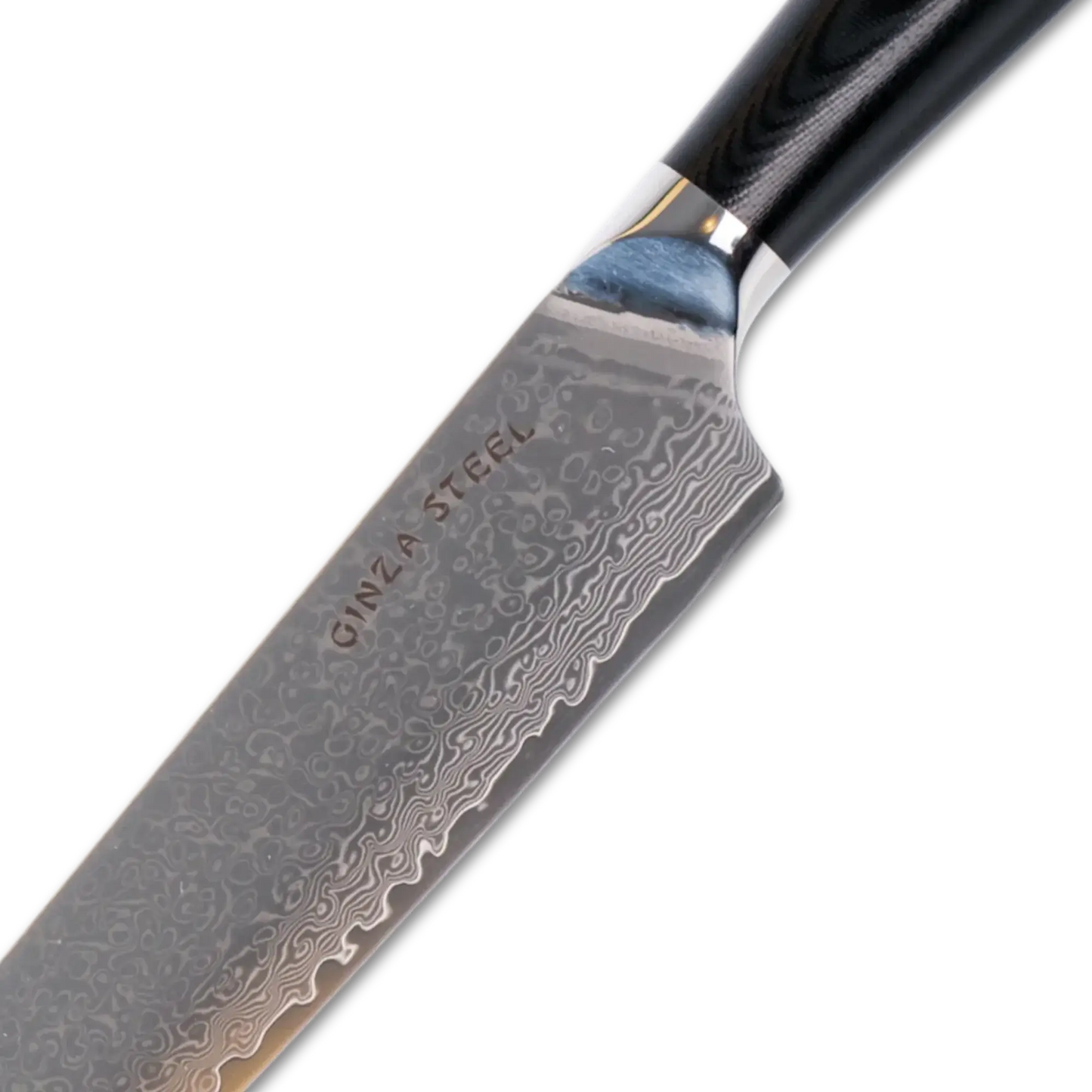 Hagakure 20 - Couteau Santoku japonais 8" - Acier Damas VG10
