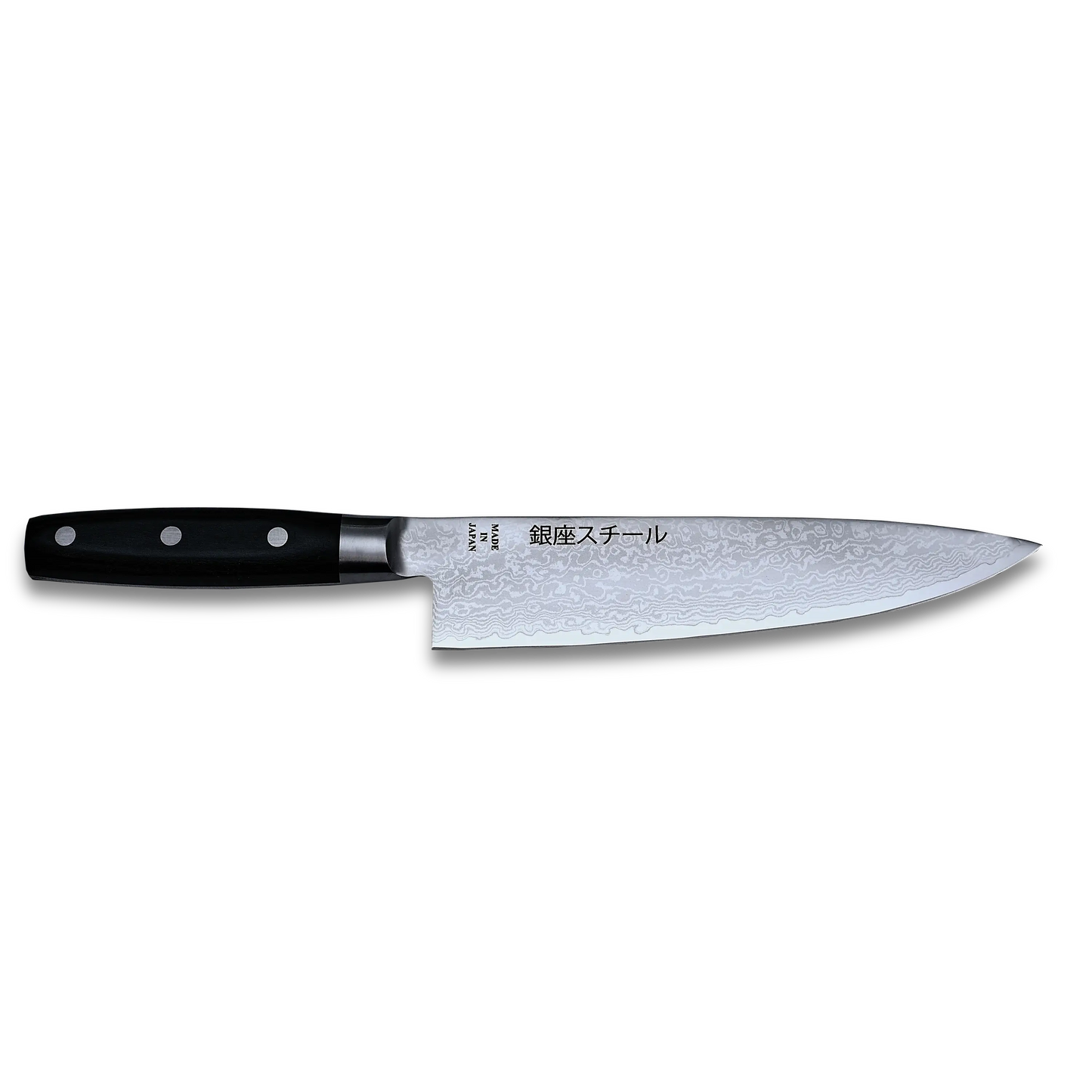 Couteau de chef/Gyuto HAYAMI 200 - Acier Damas 69 couches VG10 - 200 mm
