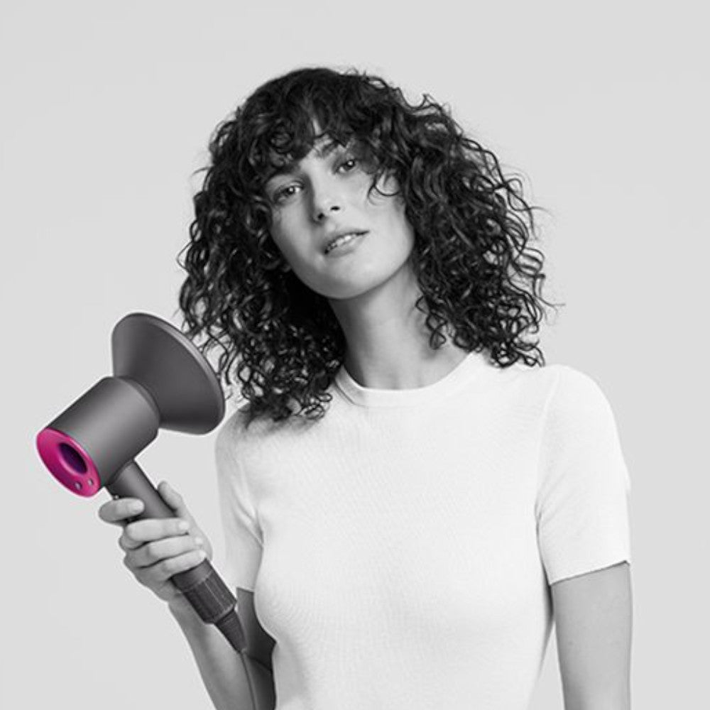 DYSON OFFICIAL OUTLET - Supersonic Hair Dryer Red+Nickel - Refurbished with 1 year Dyson Warranty - (Excellent) - HD07