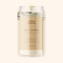 Chandelle de soya 16 oz - Hey Cowboy