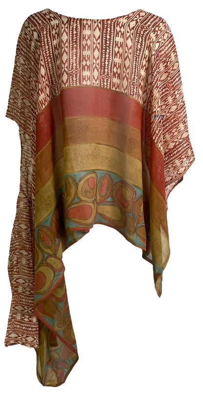 PRG6486 Sheer Avatar Pure Silk Versatile Vest