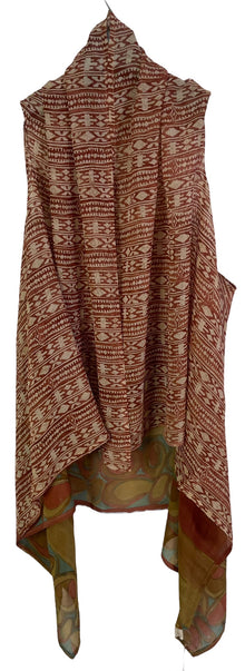 PRG6486 Gilet polyvalent en pure soie Sheer Avatar