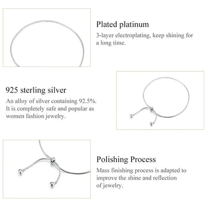 Le bracelet de cheville serpent exotique en argent sterling 925