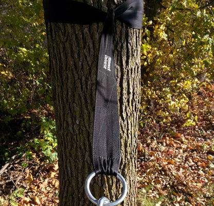 Sangles d'arbre écologiques pour hamac avec mousquetons robustes