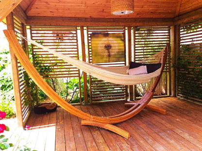 Hamac Maya en Corde Épaisse XL avec Support en Bambou
