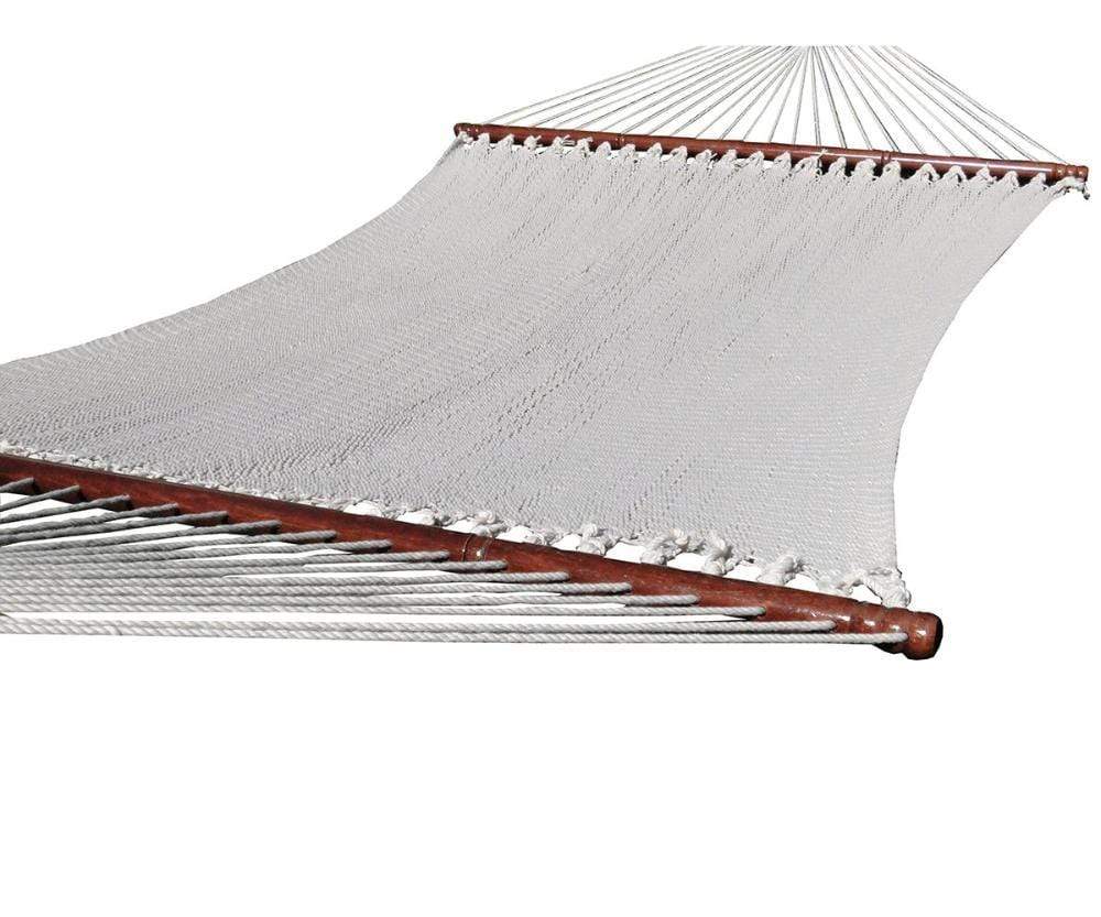 Hamac de luxe en polyester avec support en bambou