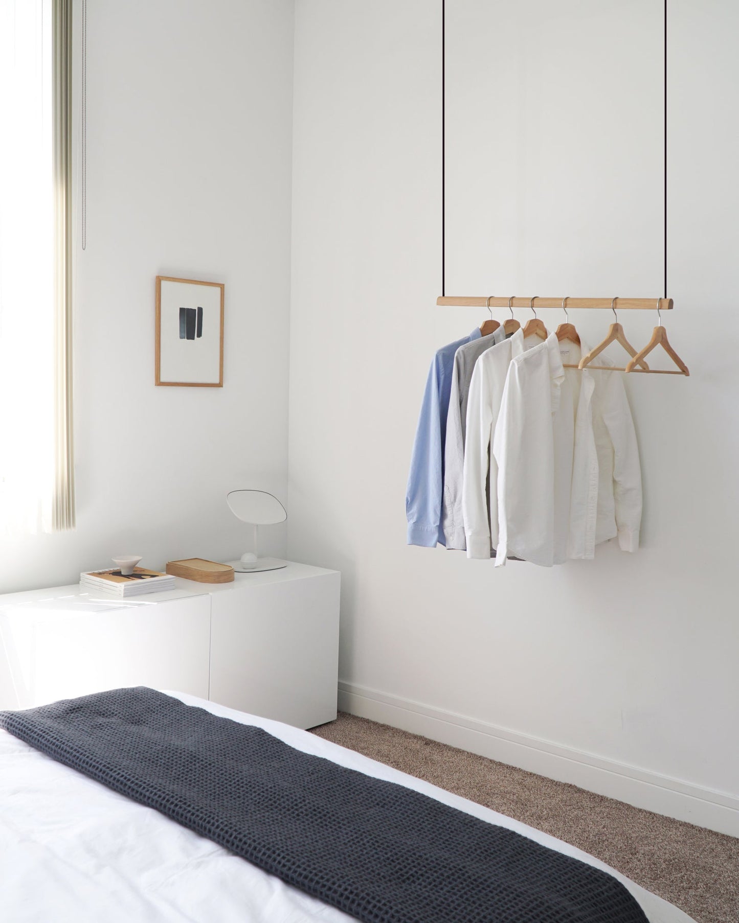 Ceiling Clothing Rack
