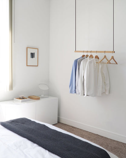 Ceiling Clothing Rack
