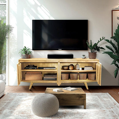 Meuble TV Harmony avec rangement pour téléviseurs jusqu'à 80 po