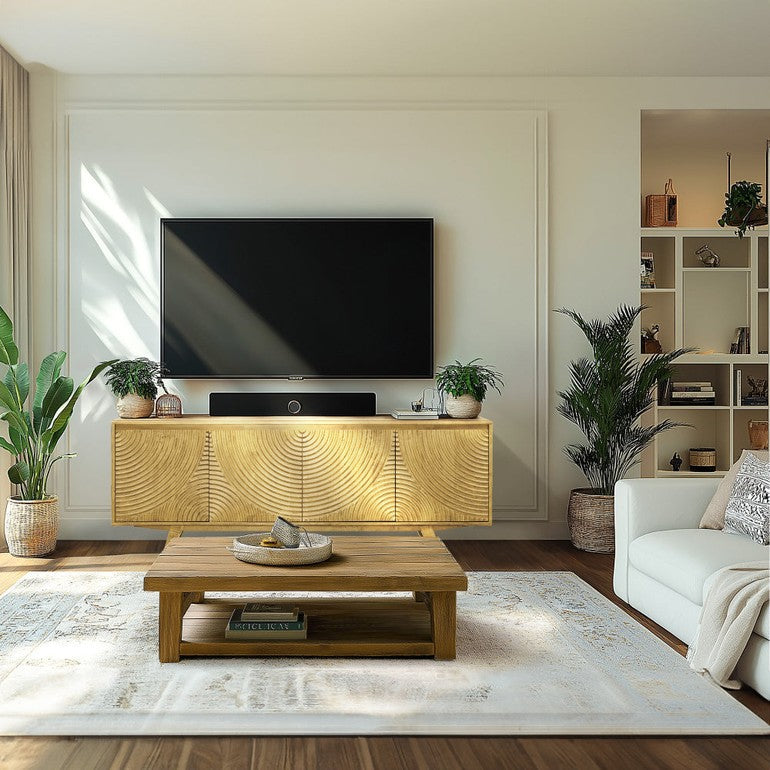 Meuble TV Harmony avec rangement pour téléviseurs jusqu'à 80 po
