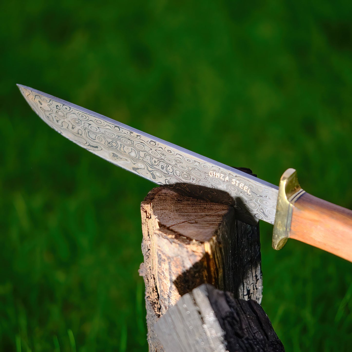 Couteau Bowie Ginza Steel Haruto-III - Lame de 9" avec étui en cuir