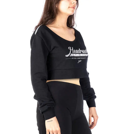 Sweat-shirt court à col en V Headrush Angel Wings