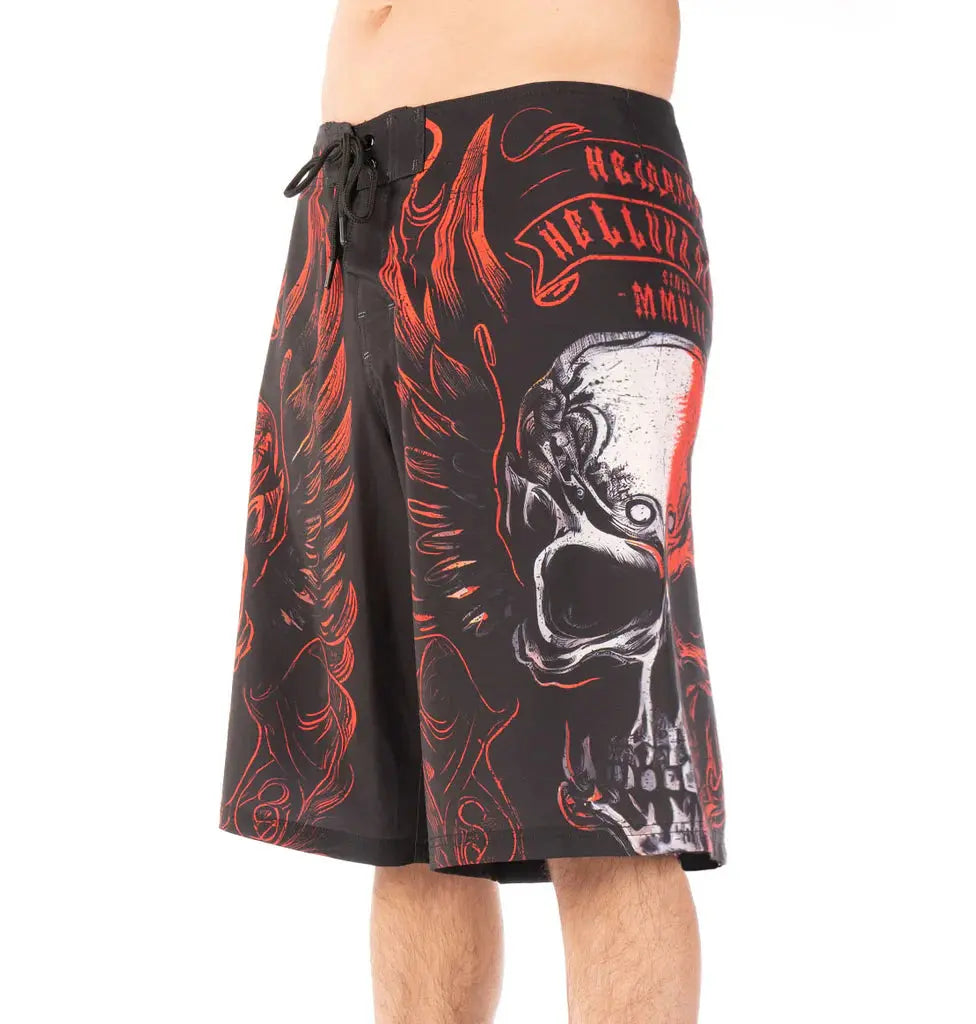 Headrush Short de Bain Homme Hell Wings