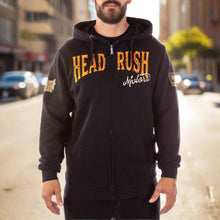 Headrush pour hommes, le sweat à capuche zippé Mechanic
