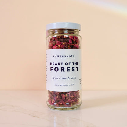 HEART OF THE FOREST // Reishi + Rose tonic