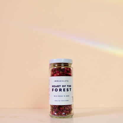 HEART OF THE FOREST // Reishi + Rose tonic