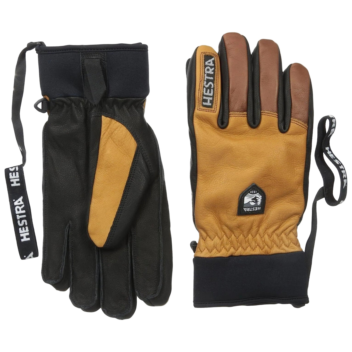 Hestra Unisex Army Leather Wool Gloves Sizes 8 & 9