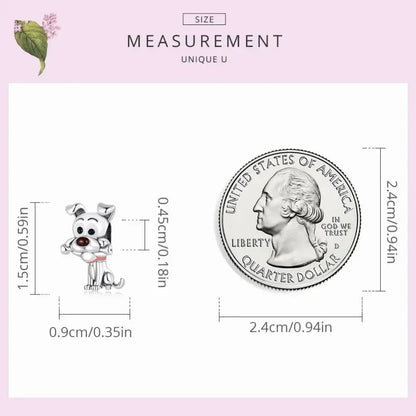 Paw-Sitively Adorable: Dog Charm With A Playful Spirit