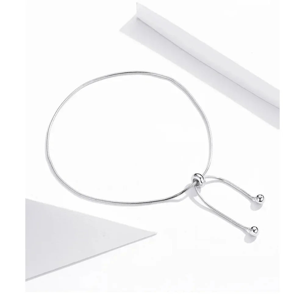 Le bracelet de cheville serpent exotique en argent sterling 925