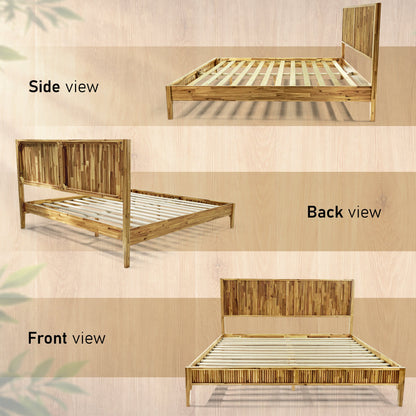 Bosk Solid Wood Bed Frame