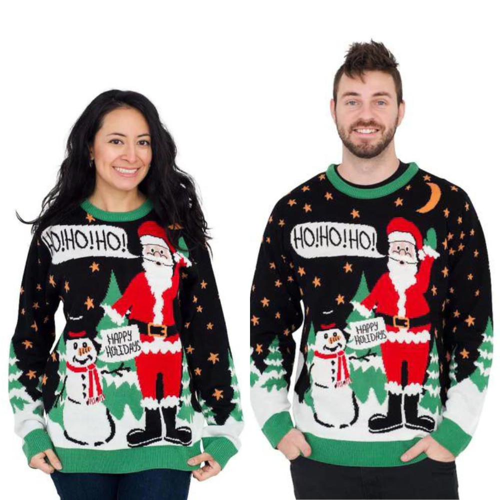 Pull de couple - Ho Ho Ho C'est #!@%ING Joyeux