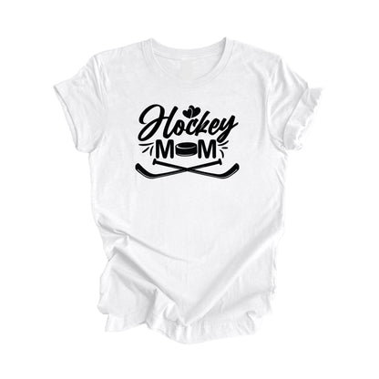 Hockey Mom - Mom Gift, Mom Shirt, Funny Mom Shirt, Mama Shirt, Mother's Day Gift, Hockey Lover, Mother T-Shirt, Ladies Shirt, Girl Power, Super Mom - Inspired X